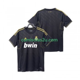 Camisolas de futebol Real Madrid 2011 2012 Retro Equipamento Alternativa Manga Curta